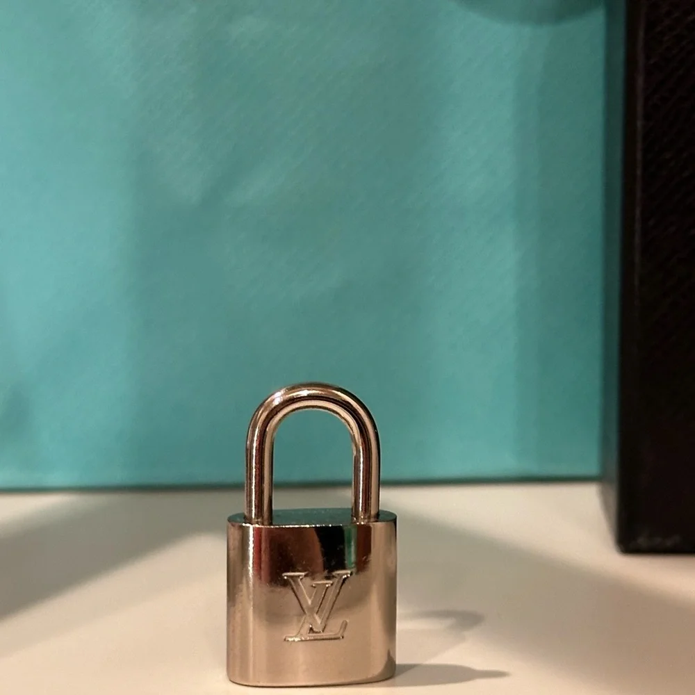 Louis Vuitton Silver Lock and Key 319